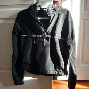 P.E. Nation Quarter Zip Windbreaker